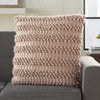 Nourison Life Styles Woven Stripes Blush by Mina Victory  Feature