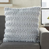 Nourison Life Styles Woven Stripes Sky by Mina Victory  Feature