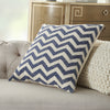 Life Styles Printed Chevron Navy by Nourison 