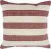 Nourison Life Styles Printed Stripes Red by Mina Victory main image