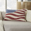 Life Styles American Flag Print Multicolor by Nourison 