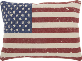 Life Styles American Flag Print Multicolor by Nourison 