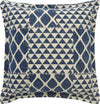 Life Styles Print Triangle Patch Indigo by Nourison main image