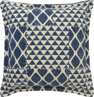 Life Styles Print Triangle Patch Indigo by Nourison main image