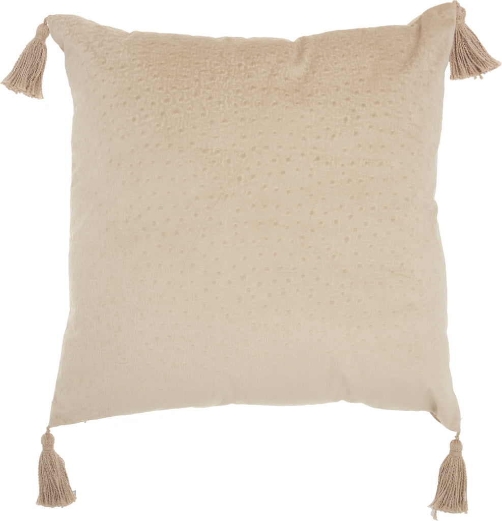 Nourison Life Styles Embossed Ostrich Beige by Mina Victory main image