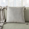 Nourison Life Styles Embossed Ostrich Lt Grey by Mina Victory 