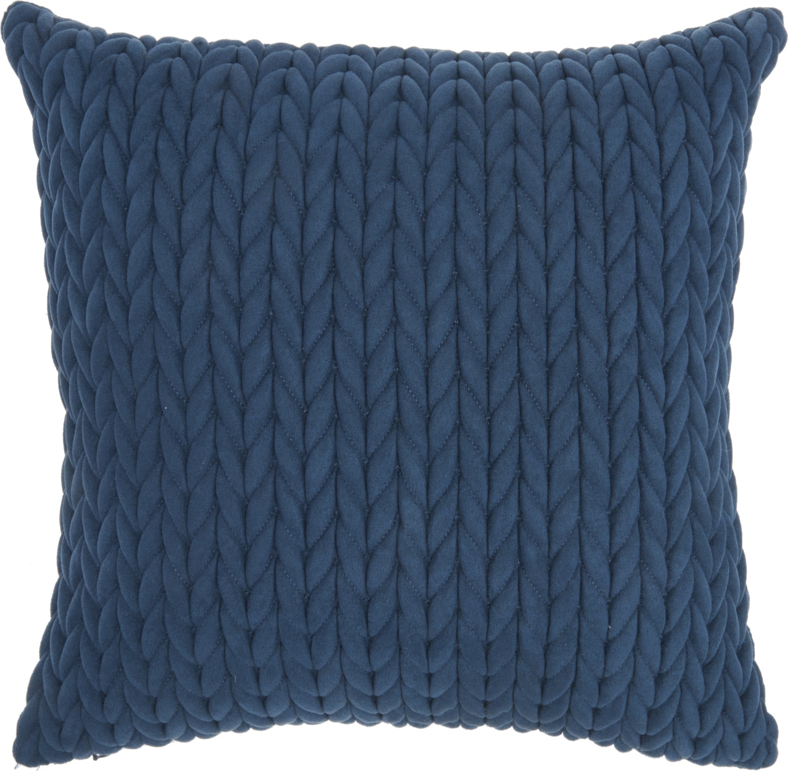 Life Styles Quilted Chevron Blue by Nourison main image