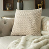 Nourison Life Styles Quilted Chevron Ivory by Mina Victory 