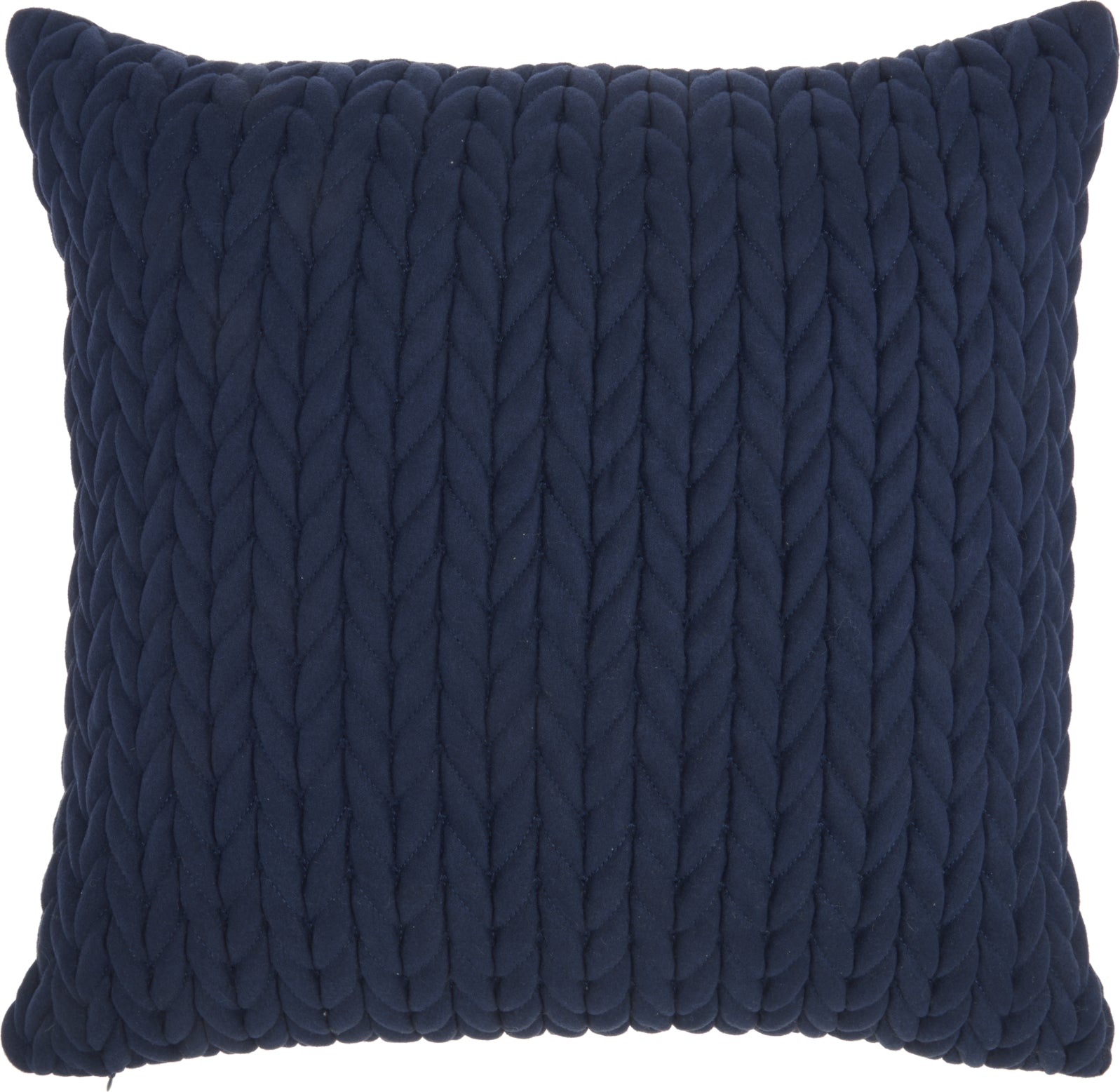 Life Styles Quilted Chevron Navy by Nourison main image
