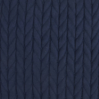 Life Styles Quilted Chevron Navy by Nourison 