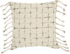 Nourison Life Styles Woven Grid Natural by Mina Victory 