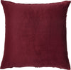 Life Styles Velvet Ruffle Pleats Burgundy by Nourison 