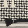 Nourison Life Styles TASSEL TEXTURE Black/White by Mina Victory 