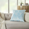 Life Styles Faded Damask Aqua by Nourison 