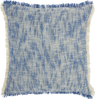 Life Styles Woven Fringe Blue by Nourison 