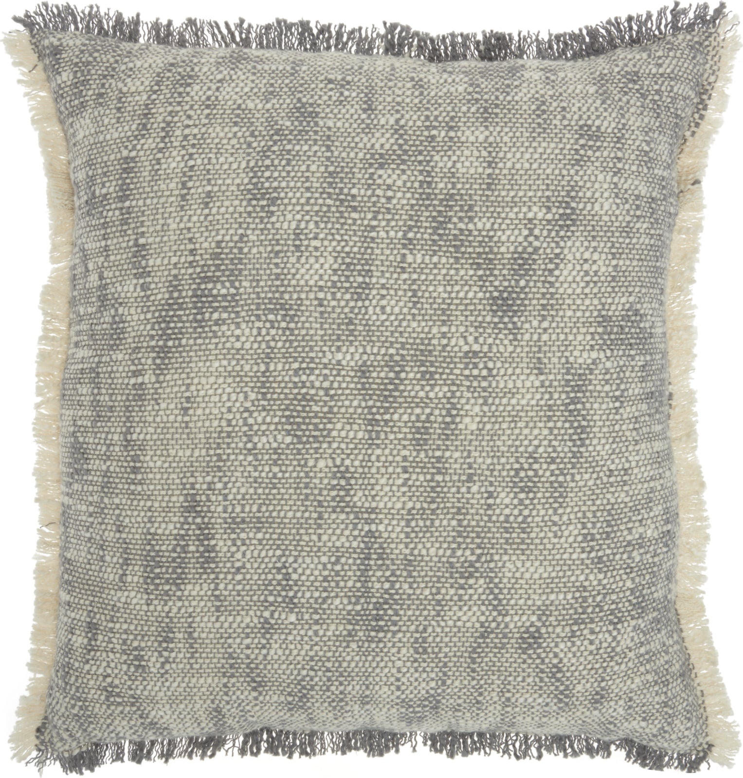 Life Styles Woven Fringe Grey by Nourison main image