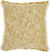 Life Styles Woven Fringe Mustard by Nourison main image