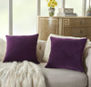 Nourison Life Styles Solid Velvet 2 Pack Purple  Feature
