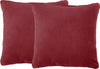 Life Styles Solid Velvet 2 Pack Red by Nourison main image