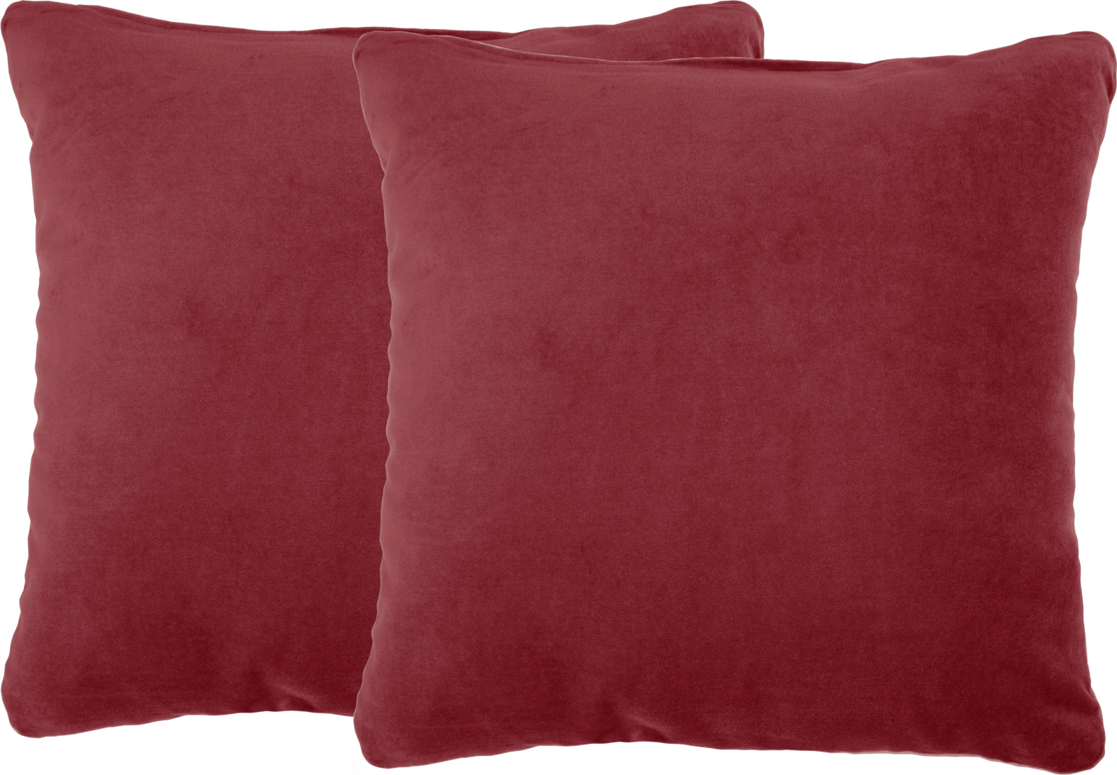 Life Styles Solid Velvet 2 Pack Red by Nourison main image