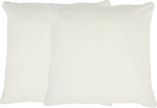 Life Styles Solid Velvet 2 Pack Taupe by Nourison 