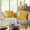 Nourison Life Styles Solid Velvet 2 Pack Yellow  Feature