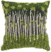 Nourison Life Styles Embroidered Forrest Green by Mina Victory main image