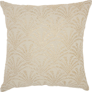 Nourison Life Styles Met Emb Swirls Ivory Gold by Mina Victory main image