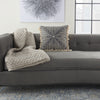 Nourison Life Styles Embroidered Burst Grey by Mina Victory  Feature