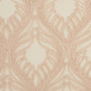 Nourison Life Styles Embroidered Feathers Blush by Mina Victory 