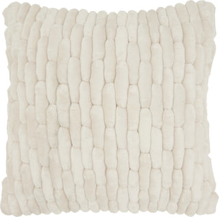 Nourison Life Styles Velvet Cobblestone Ivory by Mina Victory main image