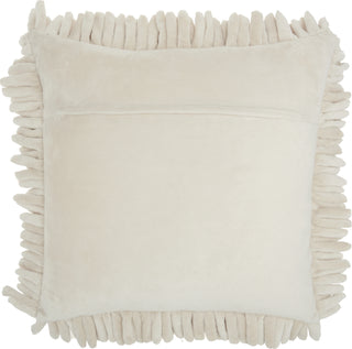 Nourison Life Styles Velvet Sponge Finger Ivory by Mina Victory 