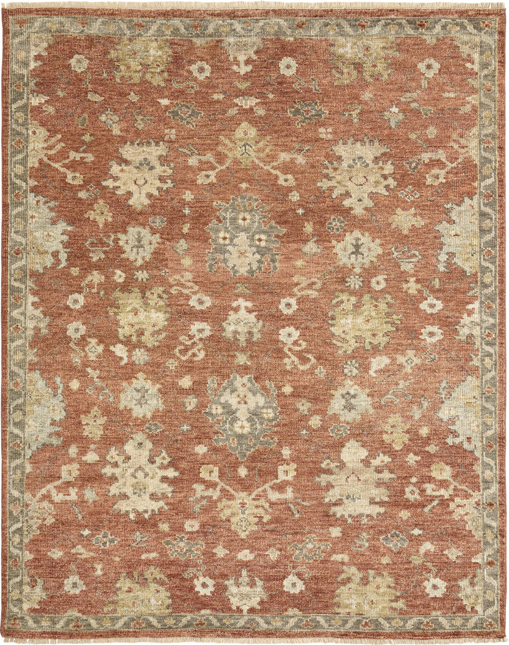 Ancient Boundaries Lily LIL-02 Antique Brick Area Rug – Incredible Rugs ...