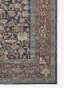 Momeni Lillihan LIH-1 Navy Area Rug Corner Image