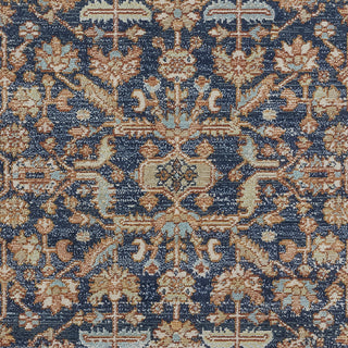 Momeni Lillihan LIH-1 Navy Area Rug Swatch Image