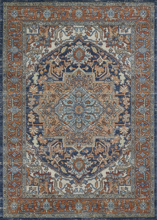 Momeni Lillihan LIH-3 Navy Area Rug main image