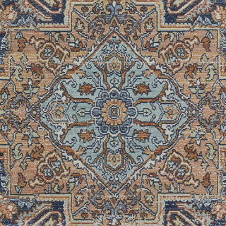 Momeni Lillihan LIH-3 Navy Area Rug Swatch Image