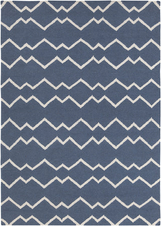 Chandra Lima LIM-25704 Blue/White Area Rug main image