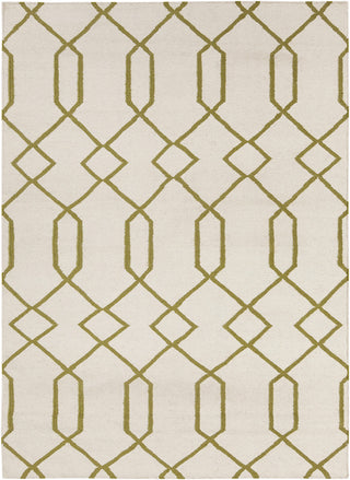 Chandra Lima LIM-25714 White/Green Area Rug main image