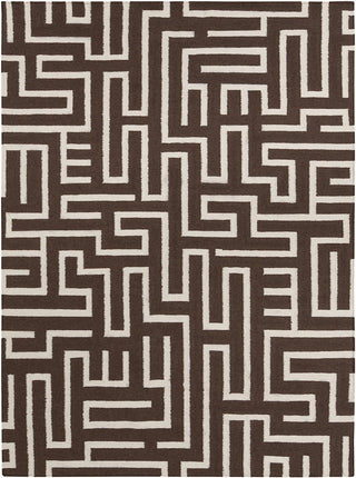 Chandra Lima LIM-25725 Brown/White Area Rug main image