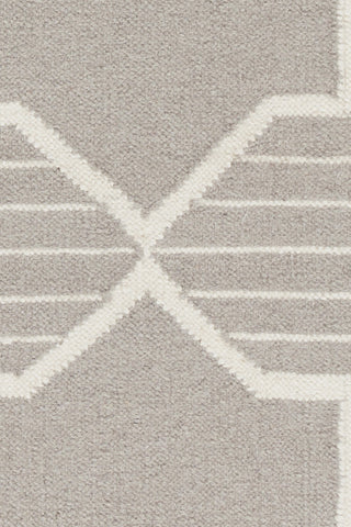 Chandra Lima LIM-25733 Taupe/White Area Rug Close Up