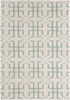 Chandra Lima LIM-25739 White/Green Area Rug main image