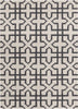 Chandra Lima LIM-25740 White/Grey/Black Area Rug main image