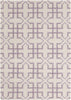 Chandra Lima LIM-25741 White/Purple/Lavender Area Rug main image