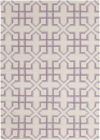 Chandra Lima LIM-25741 White/Purple/Lavender Area Rug main image