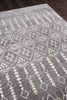 Momeni Lima LI-11 Grey Area Rug Corner Image Feature