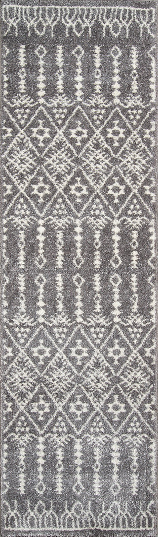 Momeni Lima LI-11 Grey Area Rug Runner Image