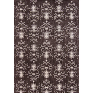 Chandra Lina LIN-32002 Brown/Grey/Ivory Area Rug main image