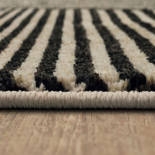 Karastan Bobby Berk (Series 3) Linea Onyx Area Rug Detail Image