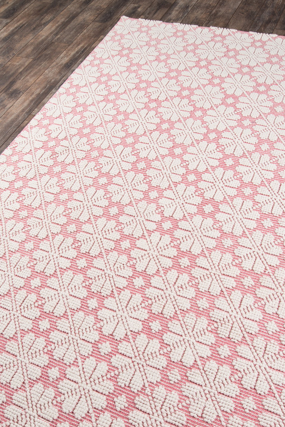 Momeni Lisbon LIS-1 Pink Area Rug by MADCAP Corner Image Feature